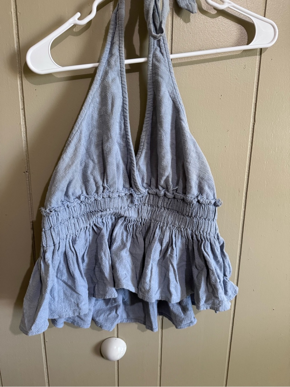 Boutique Smocked Halter Top